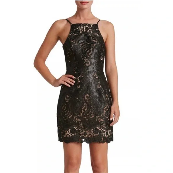 julie's birthday dress Valentina Rhinestone Dress – SLAYEDBYTEN main image 1